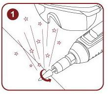 操作人员使用时火花图1 操作人员使用时火花图1