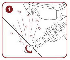 GP系列-枪型式研磨机火花图1 GP系列-枪型式研磨机火花图1